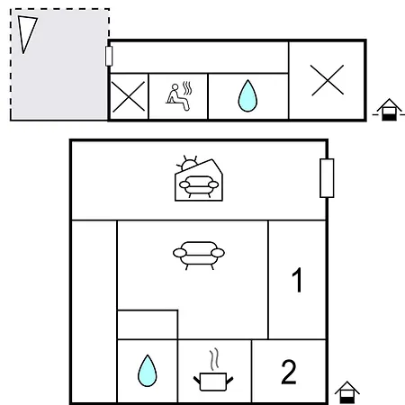 In With Sauna Vakantiehuis *